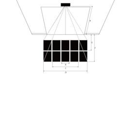 Optex OP-08C P.I.R. Mogelijkheid tot zeer groot detectiegebied, Zwart